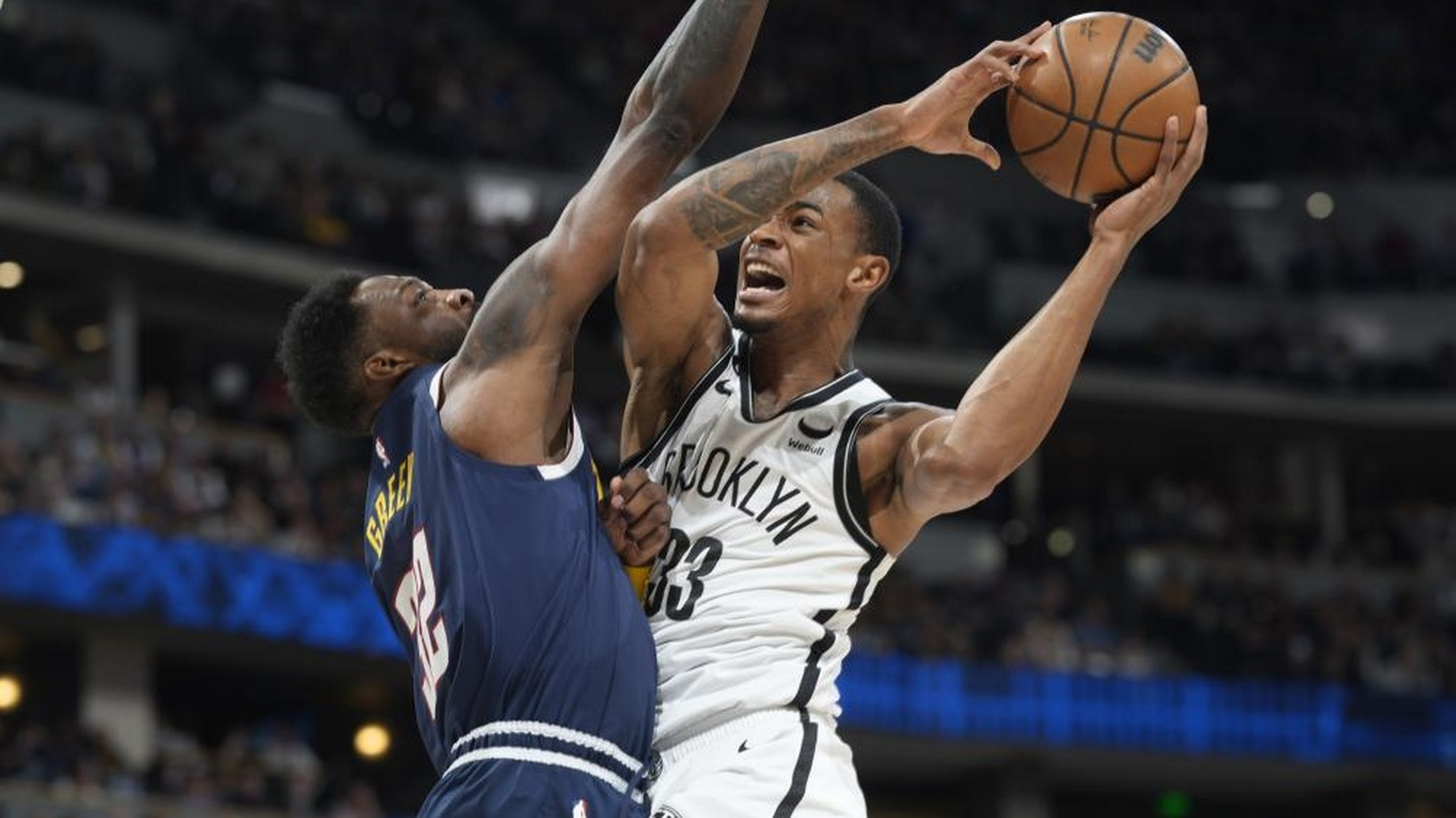 篮网横扫掘金，克莱扛起全队